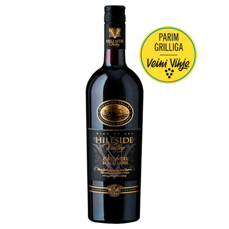 Hillside Valley Zinfandel Black Label, California